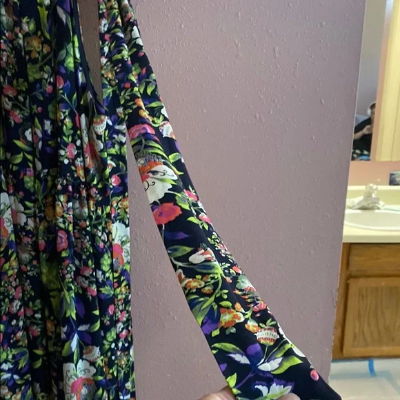 New York &Co Floral Sleeveless Dress size XL - Picture 13 of 14